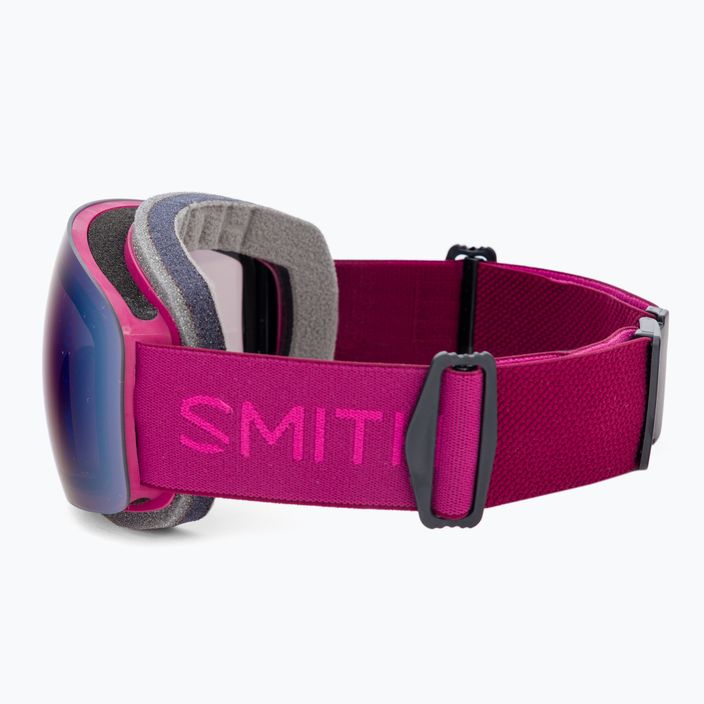Smith Skyline ski goggles merlot/chromapop sun platinium mirror M006813AB995T 4