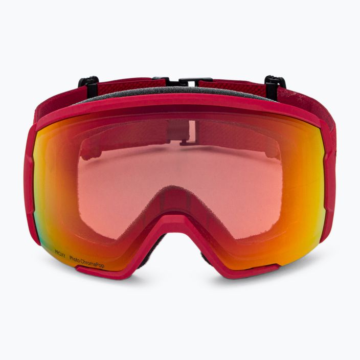 Smith Proxy lava/chromapop photochromic red mirror ski goggles M00741 2