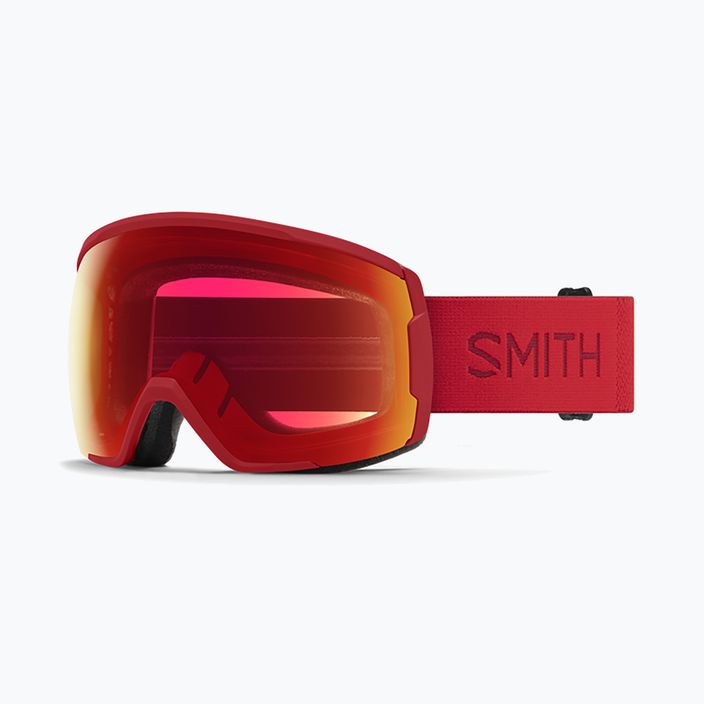 Smith Proxy lava/chromapop photochromic red mirror ski goggles M00741 6