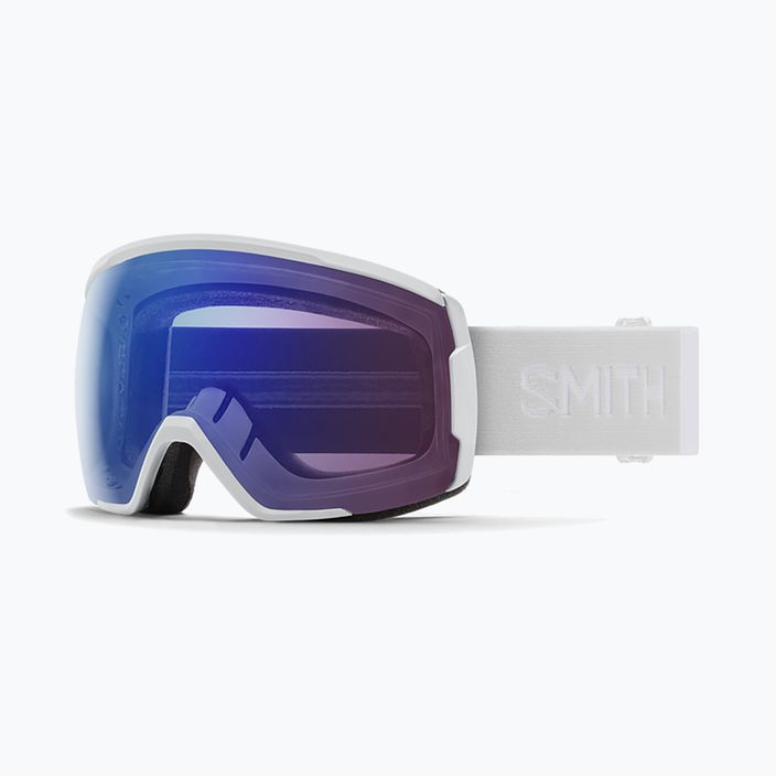 Smith Proxy white vapor/chromapop photochromic rose flash ski goggles M00741 7