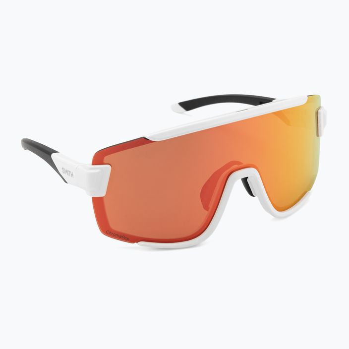 Smith Wildcat white/chromapop red mirror sunglasses 2