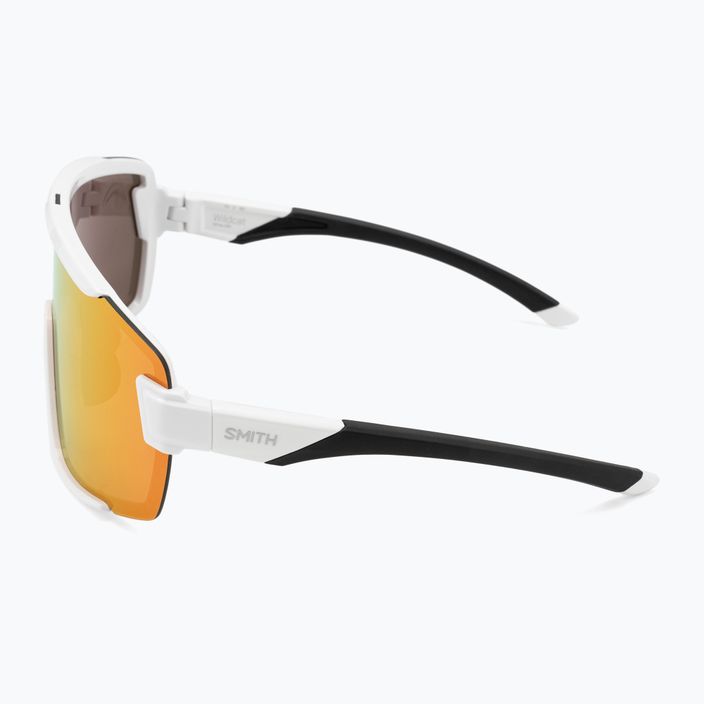 Smith Wildcat white/chromapop red mirror sunglasses 5