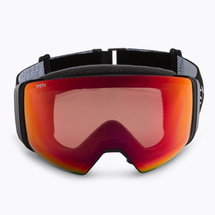Smith 4D Mag black/chromapop photochromic red mirror ski goggles M00732 2