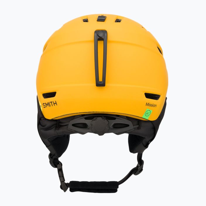 Smith Mission Mips ski helmet matte gold bar 3