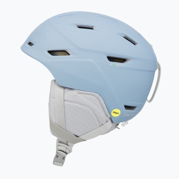 Smith Mirage Mips matte glacier ski helmet 5