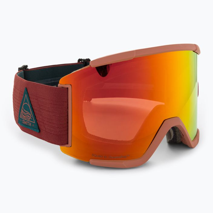 Smith Squad XL terra flow/everyday red/storm blue sensor ski goggles 2