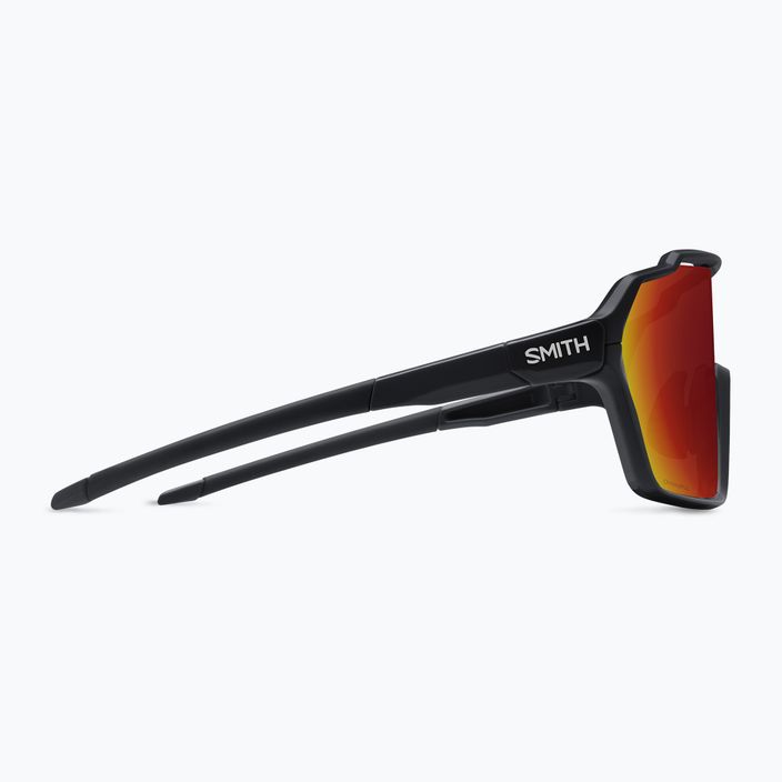Smith Shift XL MAG black/chromapop red mirror sunglasses 3
