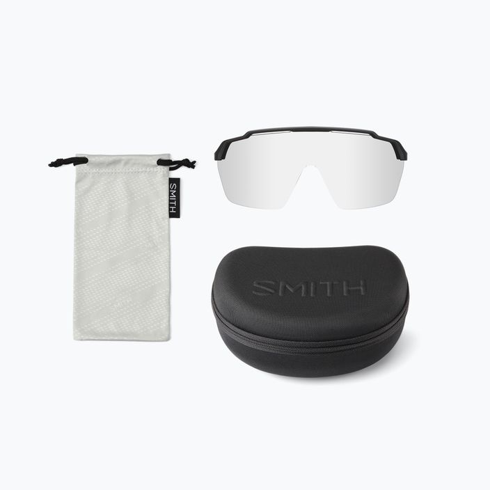 Smith Shift XL MAG black/chromapop red mirror sunglasses 4