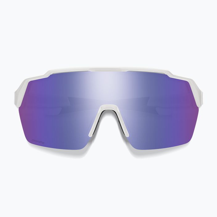 Smith Shift Split MAG white/chromapop violet mirror sunglasses 2