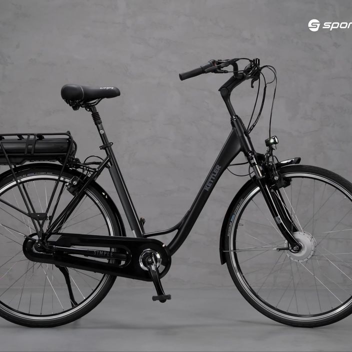 KETTLER Ebike Simple 7G black KF087-VARW55 electric bicycle 16