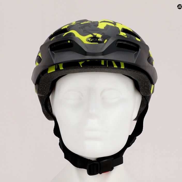 Bell Sidetrack children's bike helmet black/yellow 7138928 9