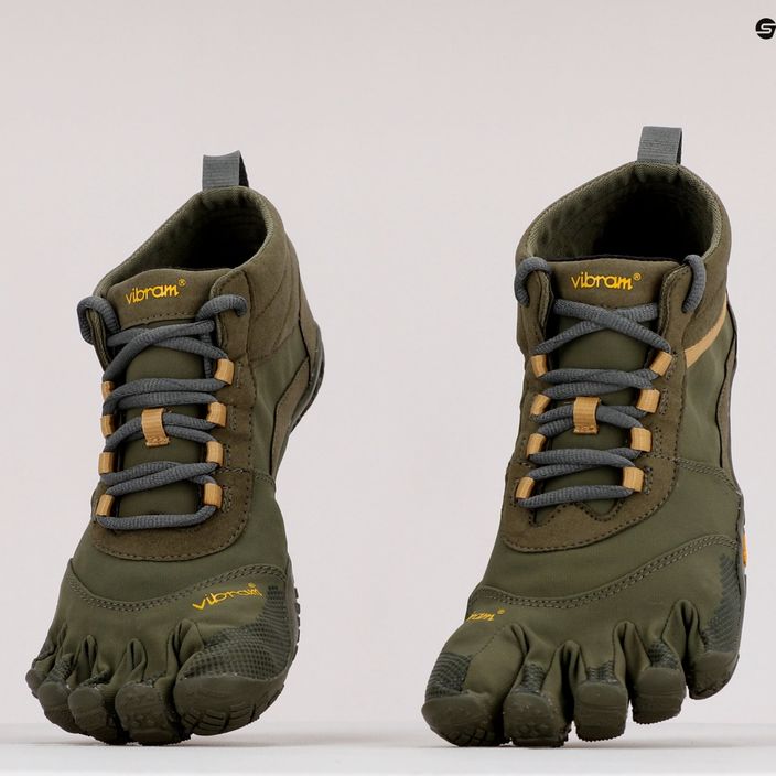 Men's Vibram Fivefingers V-Trek trekking shoes green 18M74020420 9