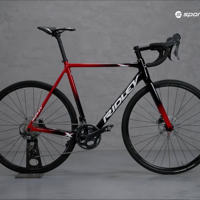 Ridley X-Night Disc GRX600 cross-country bike 2x XNI08As black/red SBIXNIRIDE26 13