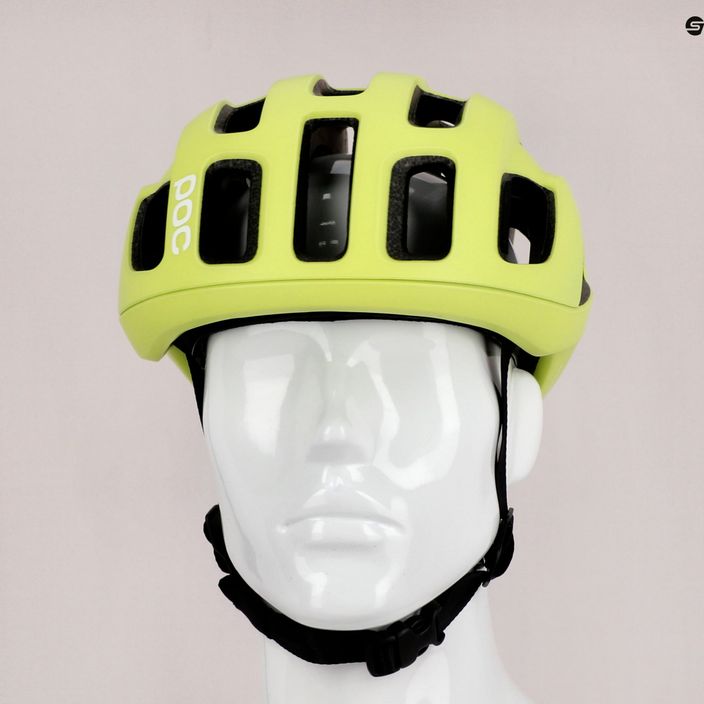Bicycle helmet POC Ventral Air MIPS lemon calcite matt 9
