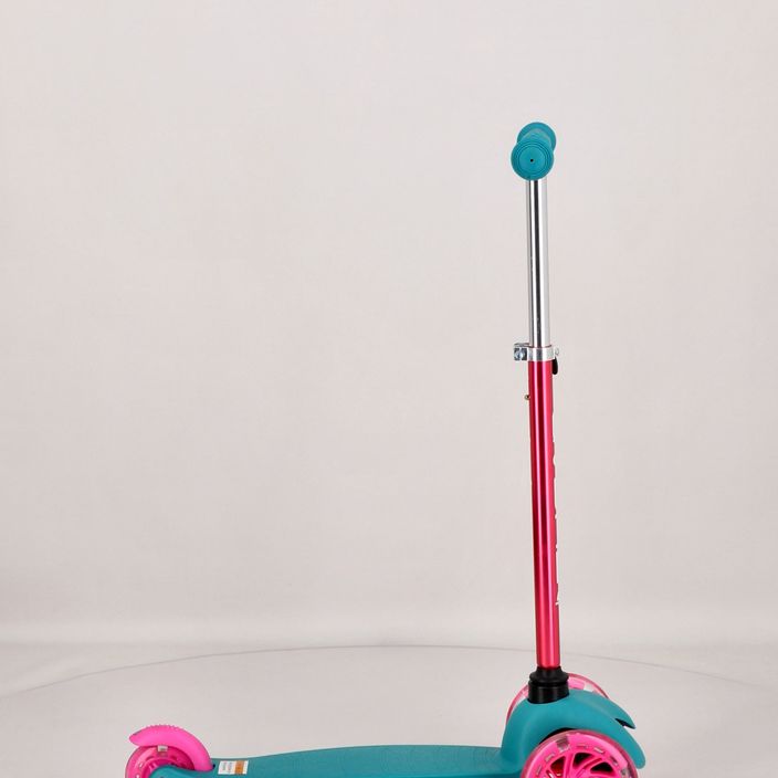 Children's tricycle scooter Meteor Tucan blue-pink 22557 11
