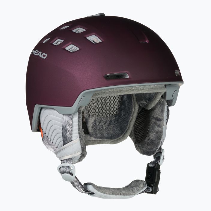 HEAD women's ski helmet Rita maroon 323731