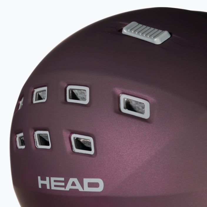 HEAD women's ski helmet Rita maroon 323731 11