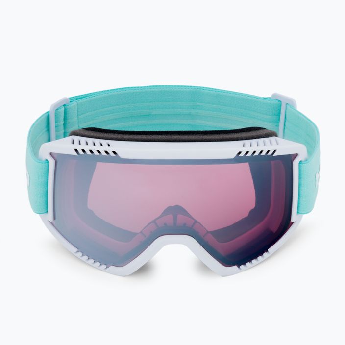HEAD Contex silver/turquoise ski goggles 392821 2