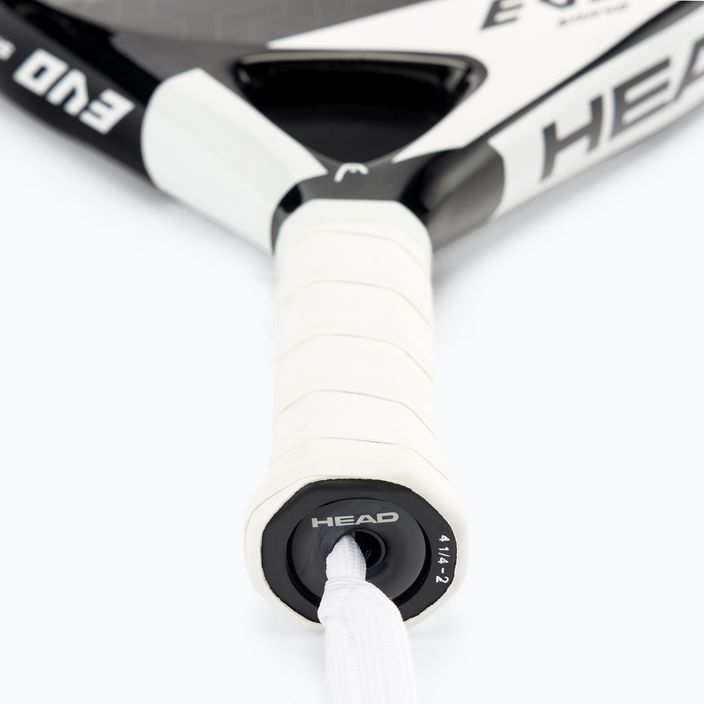 HEAD Evo Sanyo paddle racket black and white 228291 3