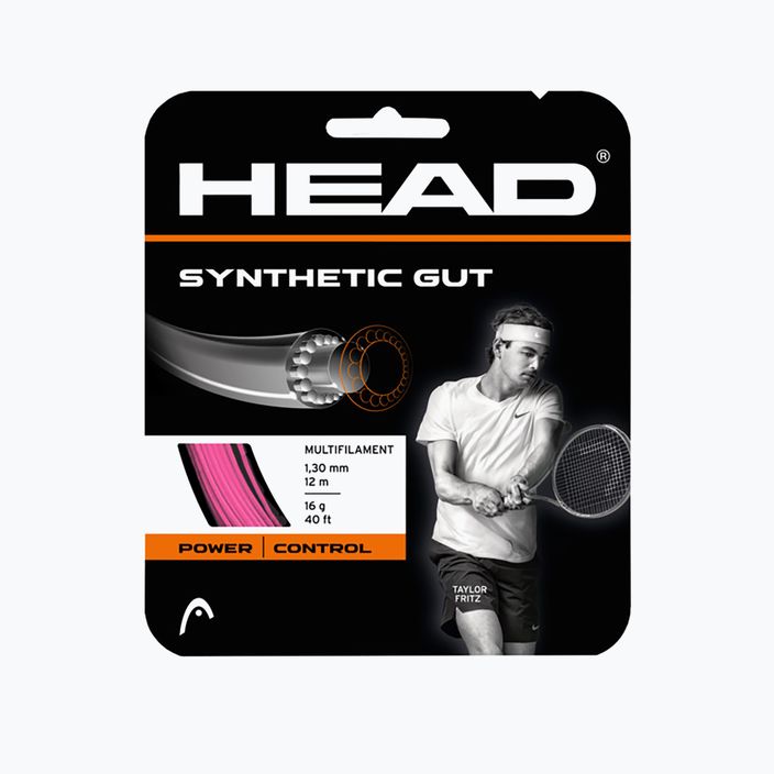 HEAD Synthetic Gut tennis string pink 281111