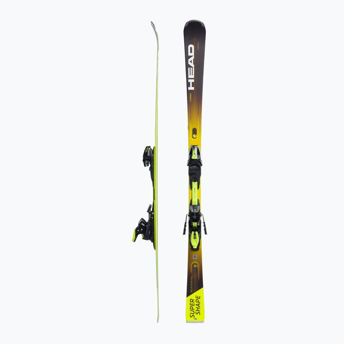 HEAD Supershape e-Speed SW SF-PR + PRD 12 yellow 313321/100857 downhill skis 2