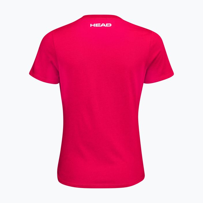 HEAD women's tennis shirt Typo pink 814512 2