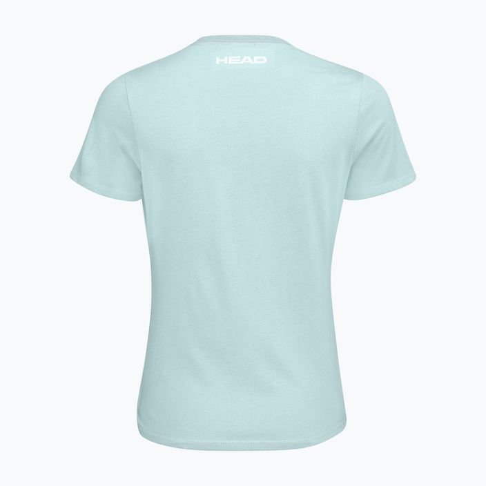 HEAD women's tennis shirt Typo light blue 814512 2