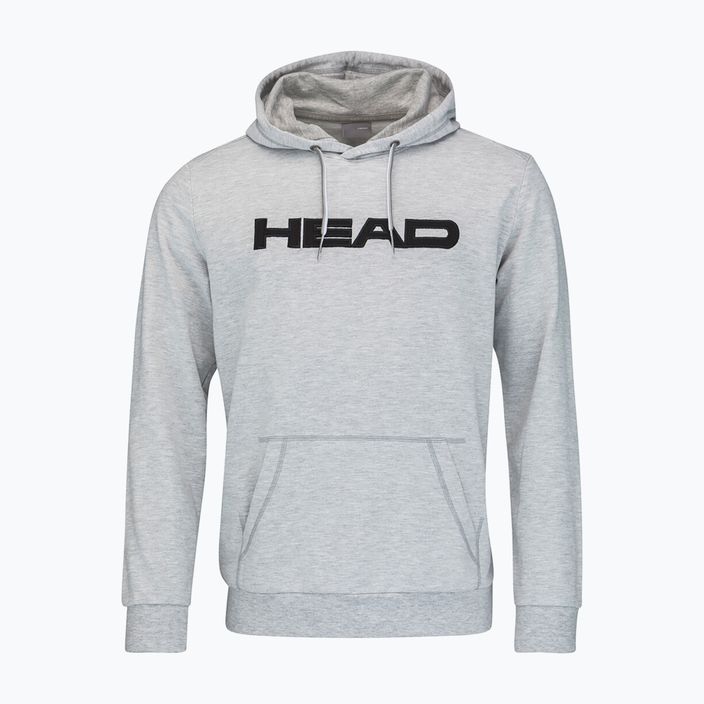 Men's tennis sweatshirt HEAD Club Byron Hoodie grey 811449GM