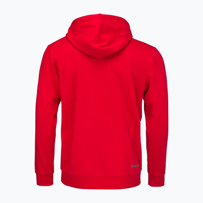 Men's tennis sweatshirt HEAD Club Byron Hoodie red 2