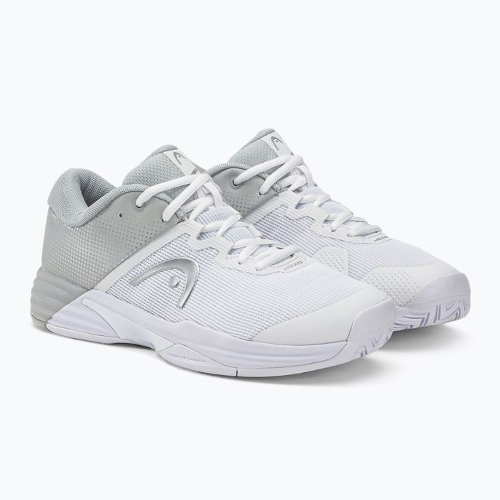 HEAD Revolt Evo 2.0 women's tennis shoes white and grey 274212 4