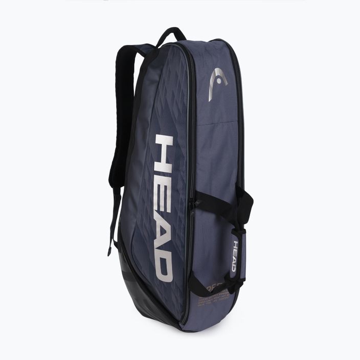 HEAD Djokovic tennis bag 6R 67 l grey 283292 3