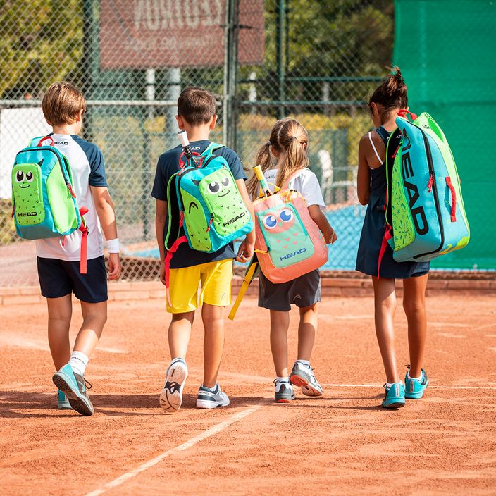 HEAD children's tennis bag Junior Combi Novak 35 l blue-green 283672 10