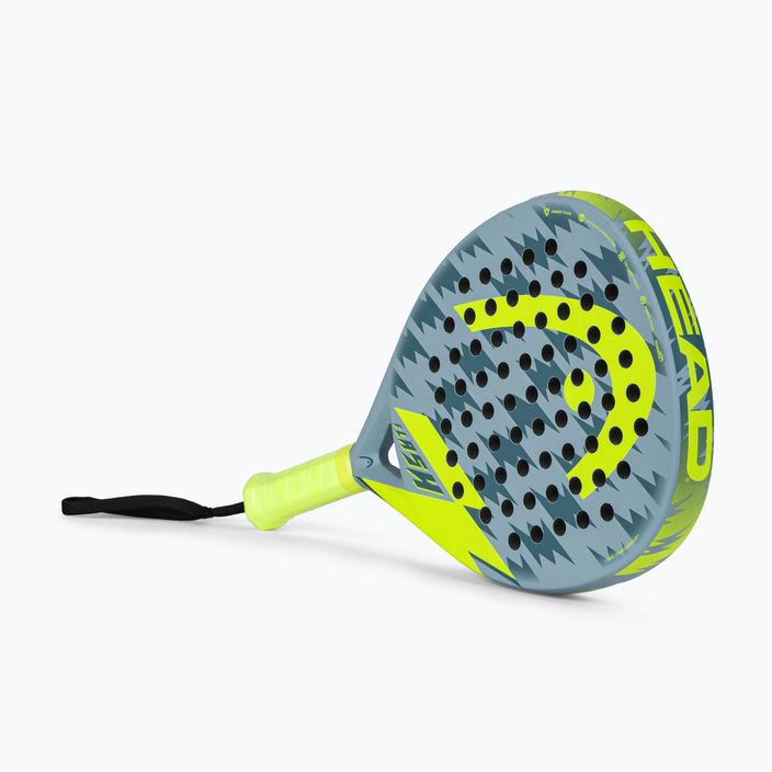 HEAD Flash grey-yellow paddle racket 228262 2