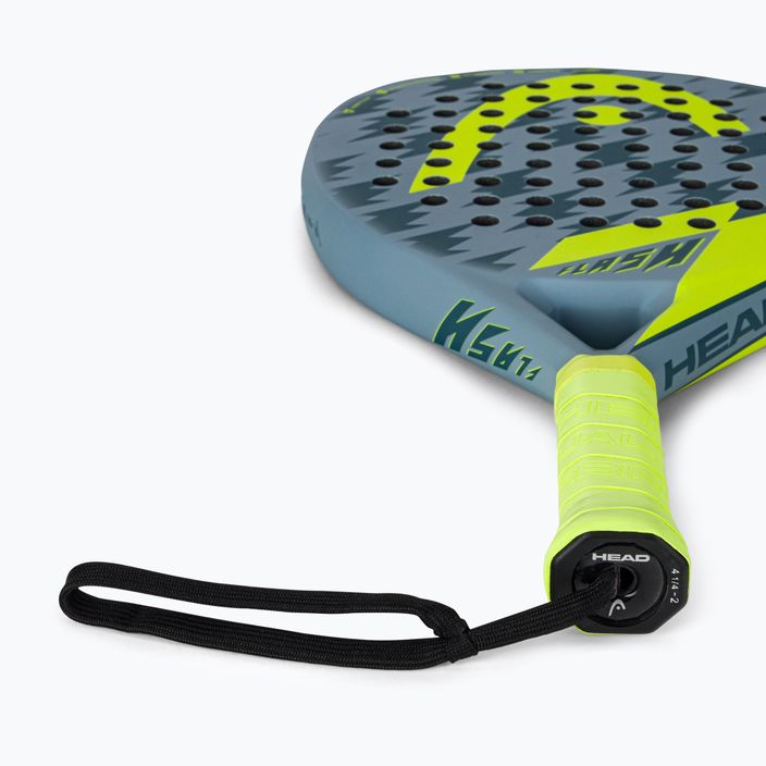 HEAD Flash grey-yellow paddle racket 228262 3