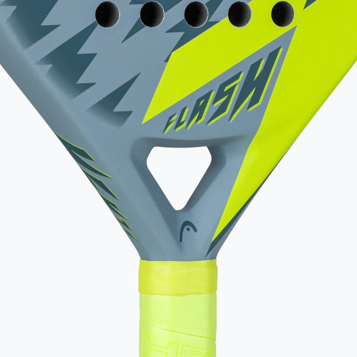 HEAD Flash grey-yellow paddle racket 228262 5