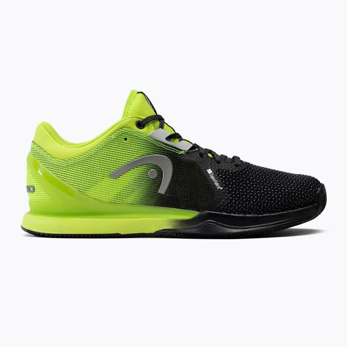 HEAD men's tennis shoes Sprint Pro 3.0 SF Clay black-green 273091 2