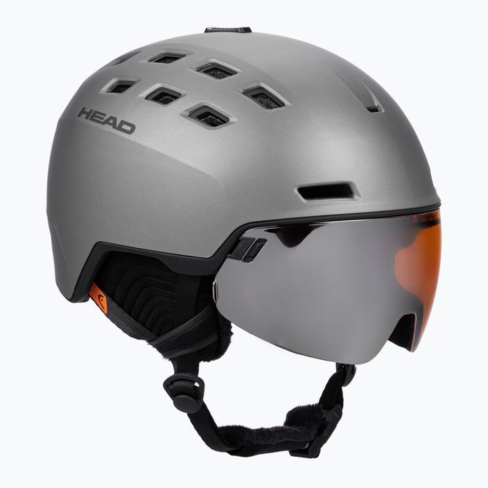 Men's ski helmet HEAD Radar grey 323430