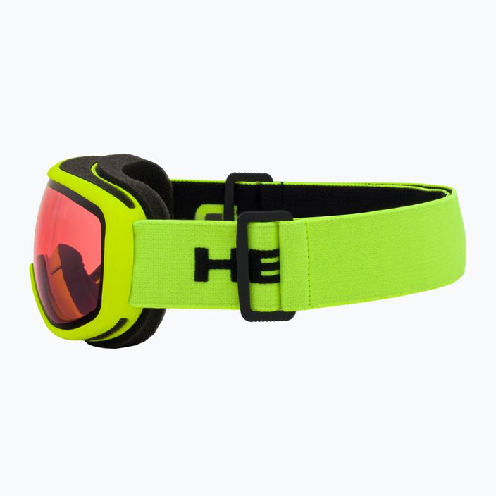 HEAD Ninja red/yellow children's ski goggles 395420 4