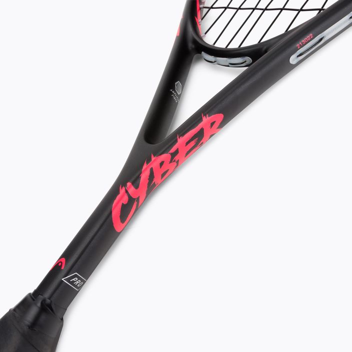 HEAD squash racket Cyber Pro 2022 red 213022 6