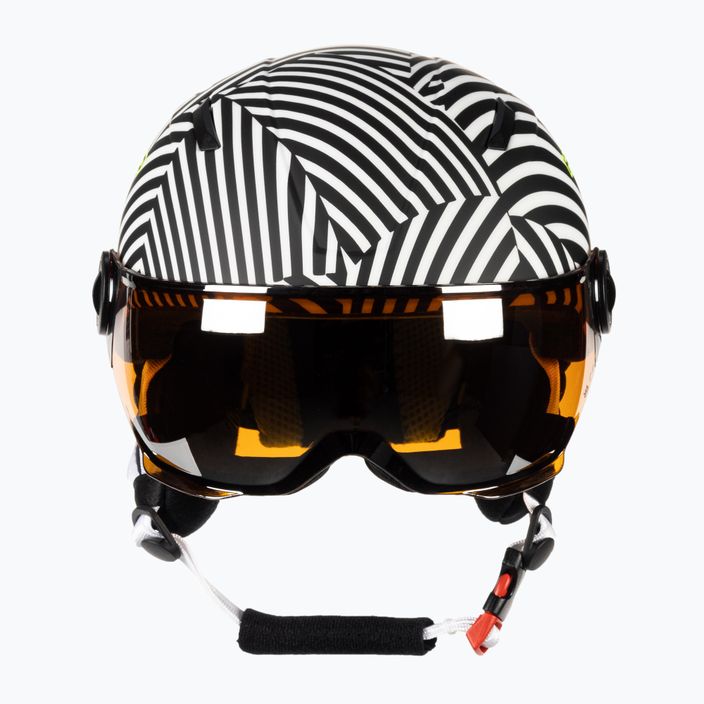 HEAD Mojo Visor S2 children's ski helmet white and black 328152 2