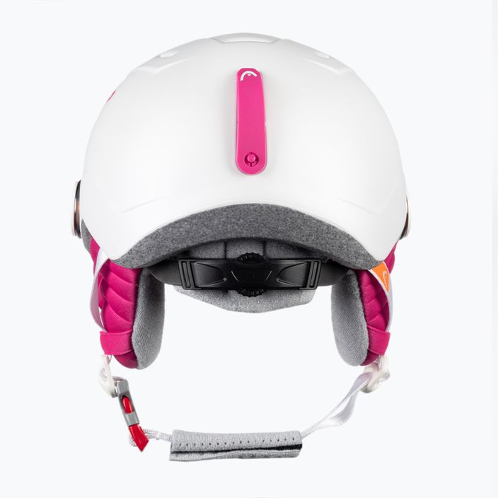HEAD Maja Visor S2 children's ski helmet white 328172 3