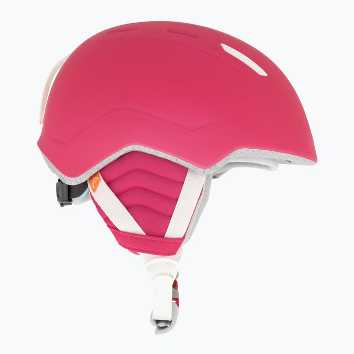 HEAD Maja pink children's ski helmet 4