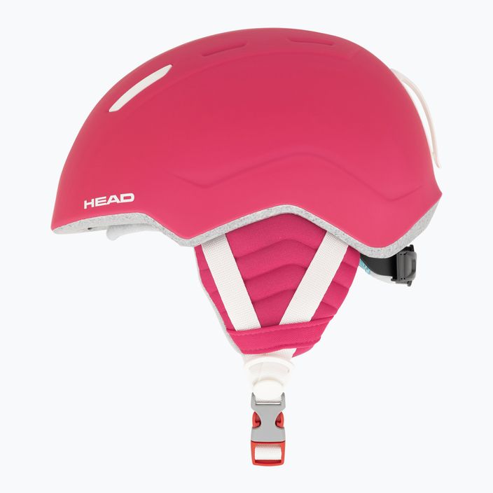 HEAD Maja pink children's ski helmet 5
