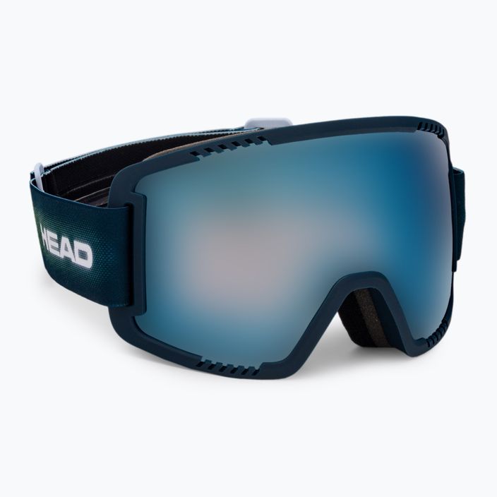 HEAD Contex Pro 5K EL blue/shape ski goggles 392622