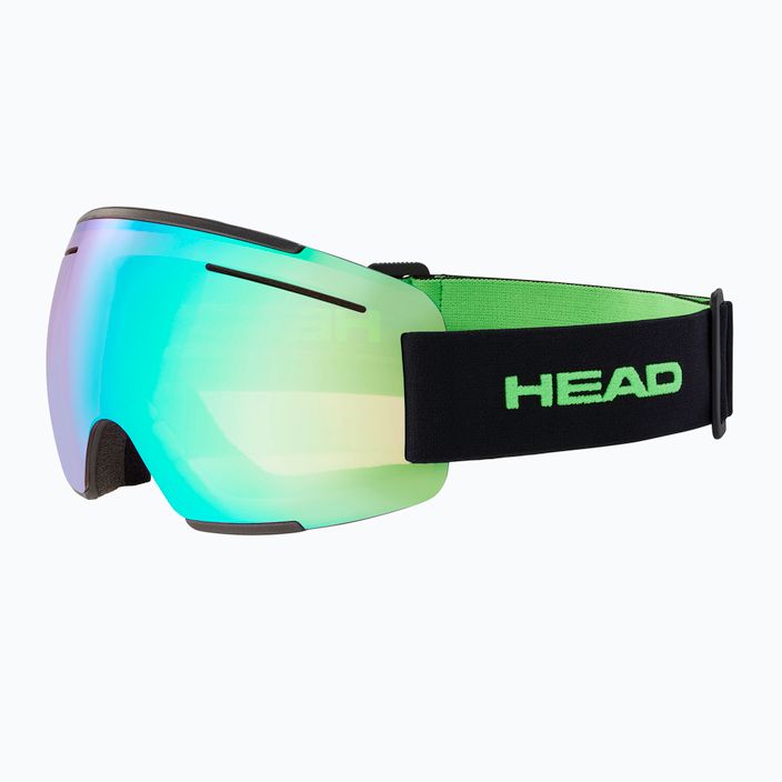 HEAD F-LYT green/black ski goggles 394332 6