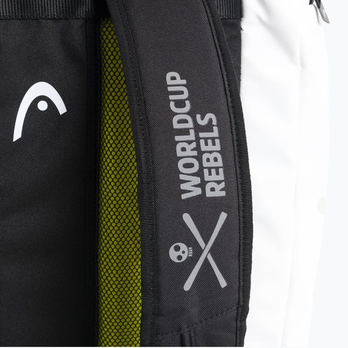 HEAD Rebels Racing Ski Backpack S black and white 383042 8