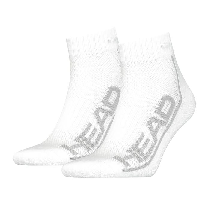 HEAD Socks Tennis 2P Stripe Quarter white 811509WH 2