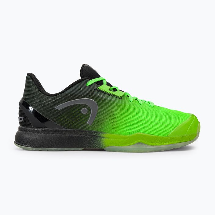 HEAD men's tennis shoes Sprint Pro 3.5 Indoor green/black 273812 2