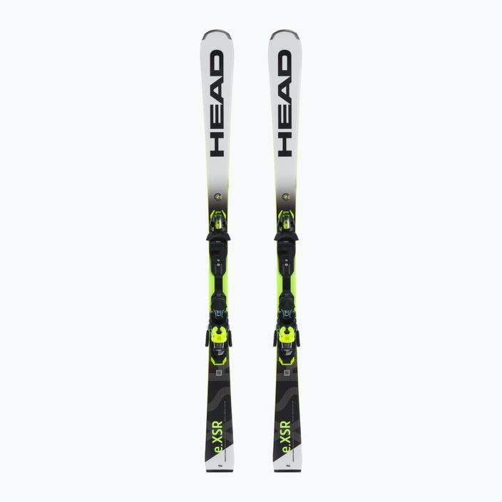 HEAD WC Rebels e.XSR SW LYT-PR + PR 11 downhill skis black/white 313412/100885