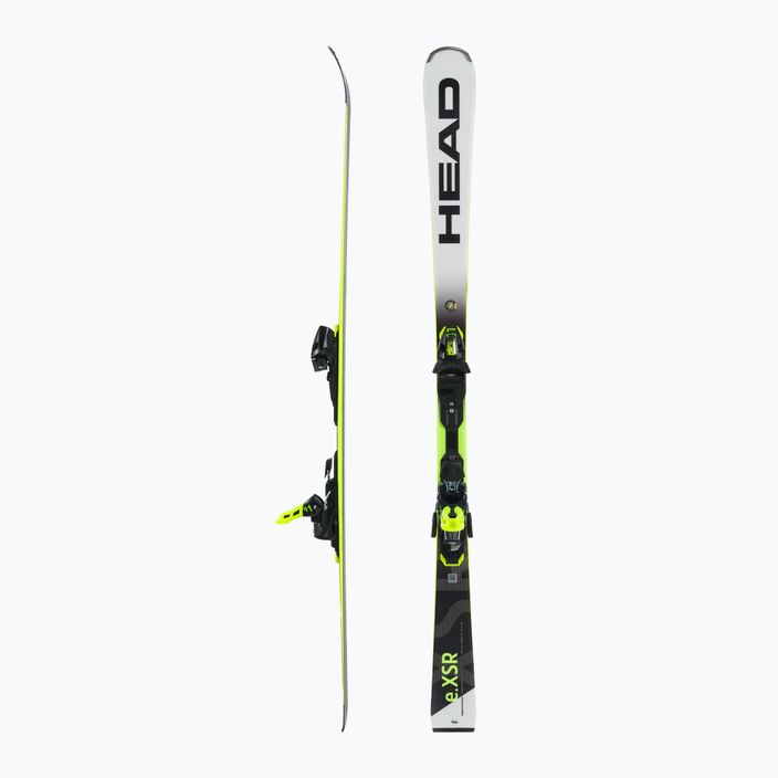 HEAD WC Rebels e.XSR SW LYT-PR + PR 11 downhill skis black/white 313412/100885 2